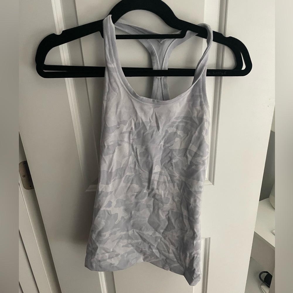 Lulu lemon camo tank size 4
